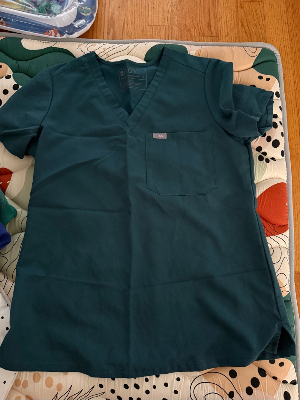 Figs pocket scrub extra small